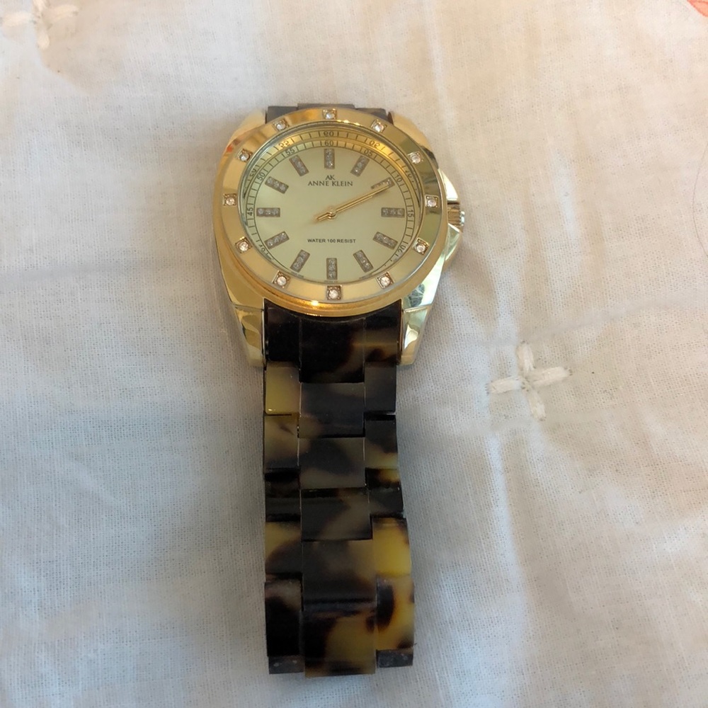 Anne Klein Tortoise Shell Watch - Picture 4 of 4